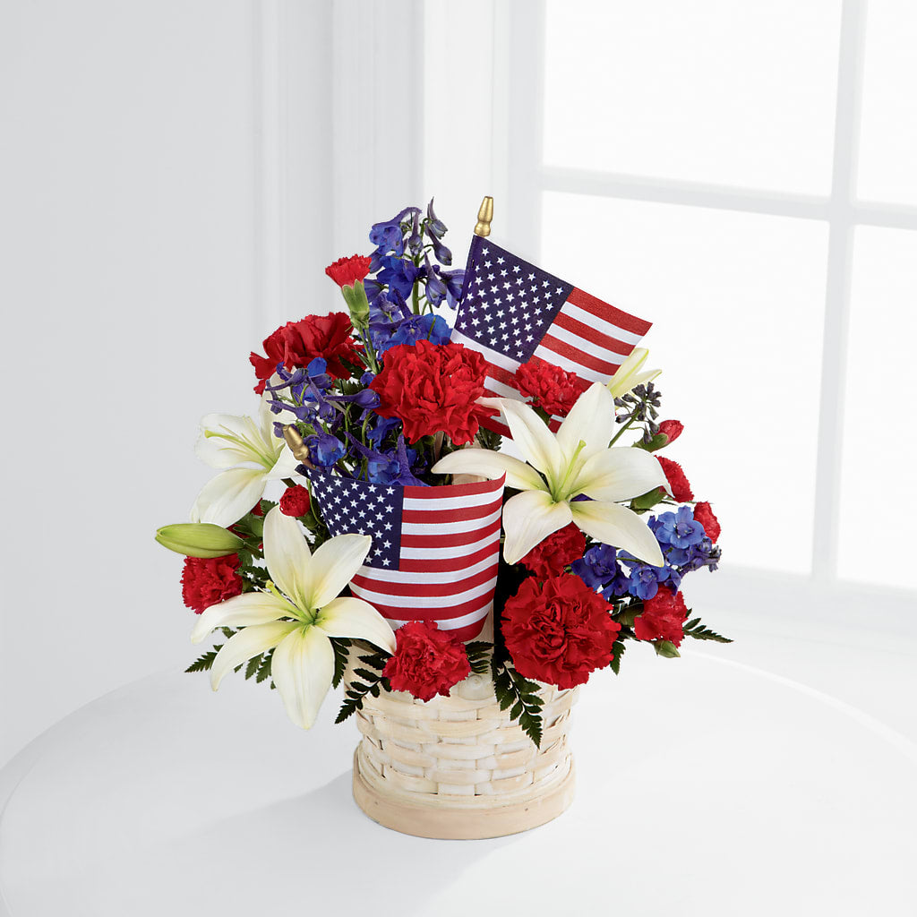 American Glory Bouquet – Downtown Florist And Tea, Doerun GA
