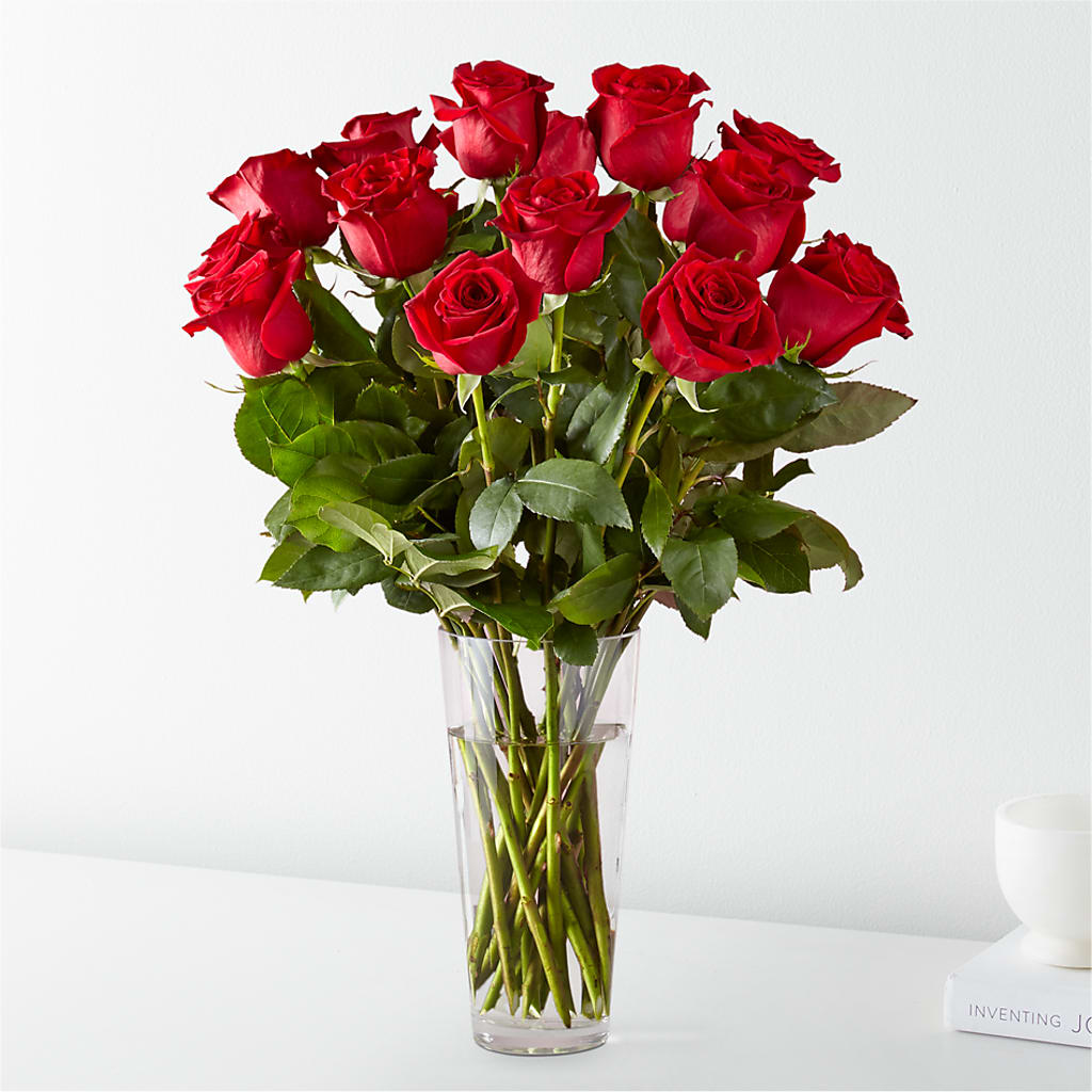 Long Stem Red Rose Bouquet – Downtown Florist And Tea, Doerun GA