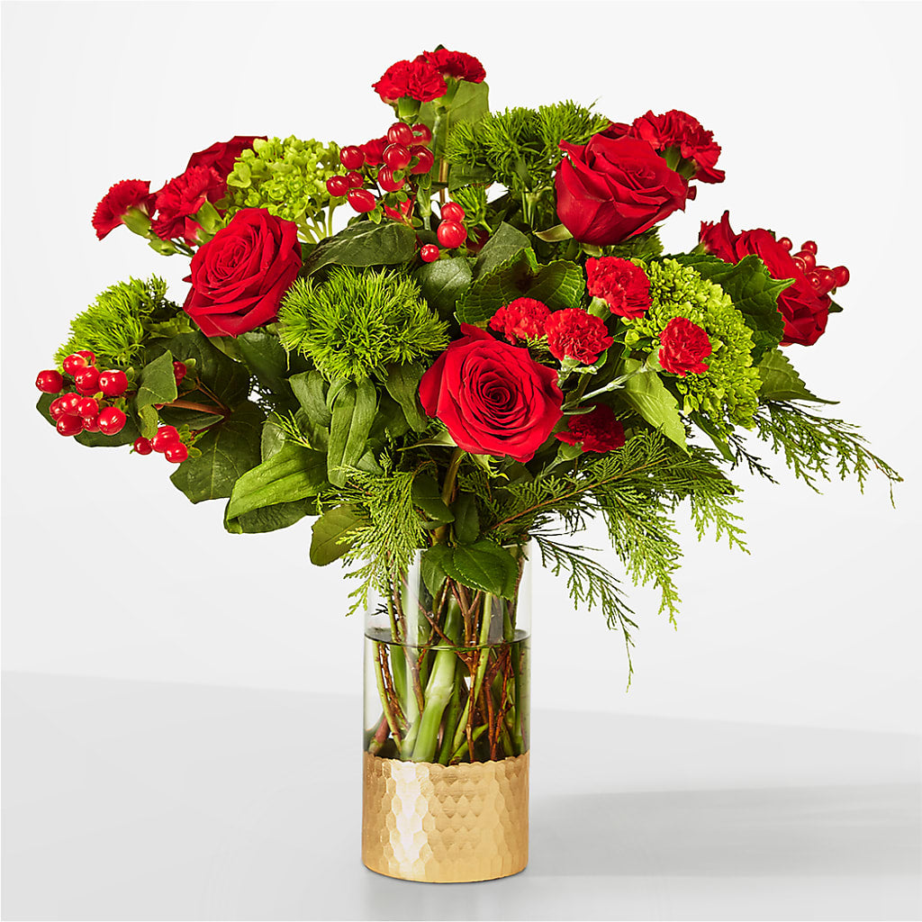 Plaid Throw Bouquet – Downtown Florist And Tea, Doerun GA