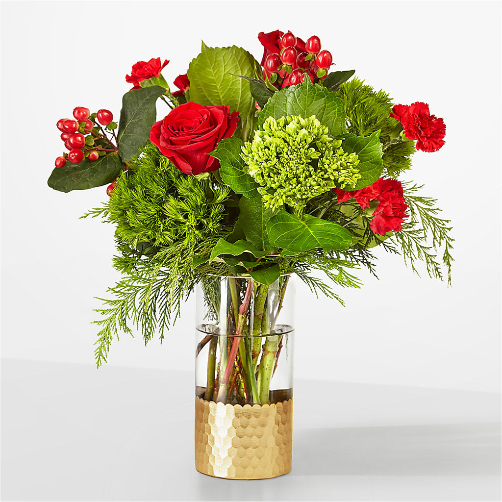 Plaid Throw Bouquet – Downtown Florist And Tea, Doerun GA