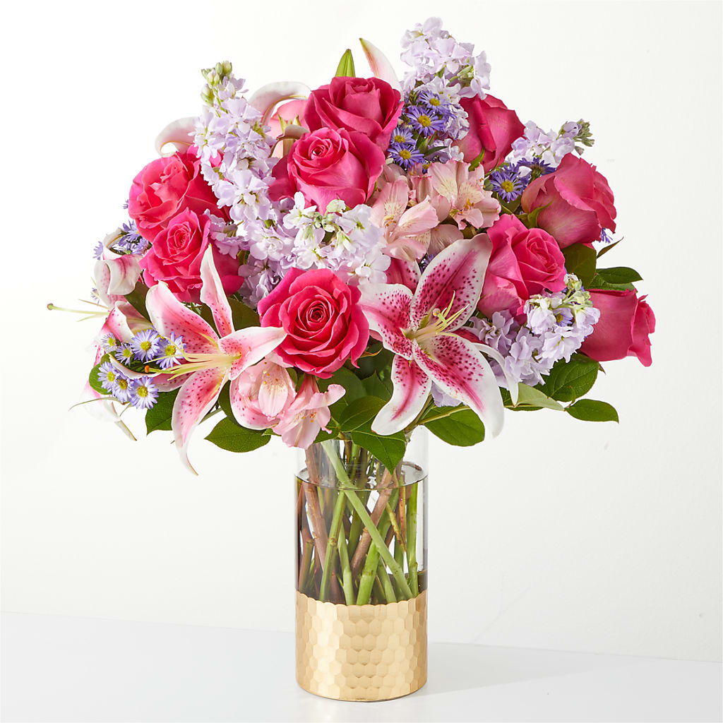 Pressing Petals Bouquet – Downtown Florist And Tea, Doerun GA