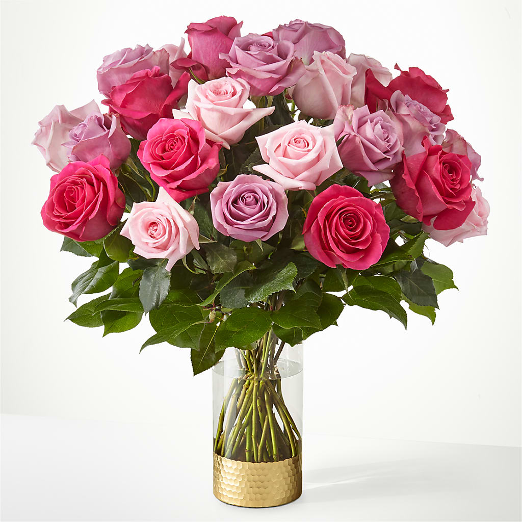 Pure Beauty Mixed Roses – Downtown Florist And Tea, Doerun GA