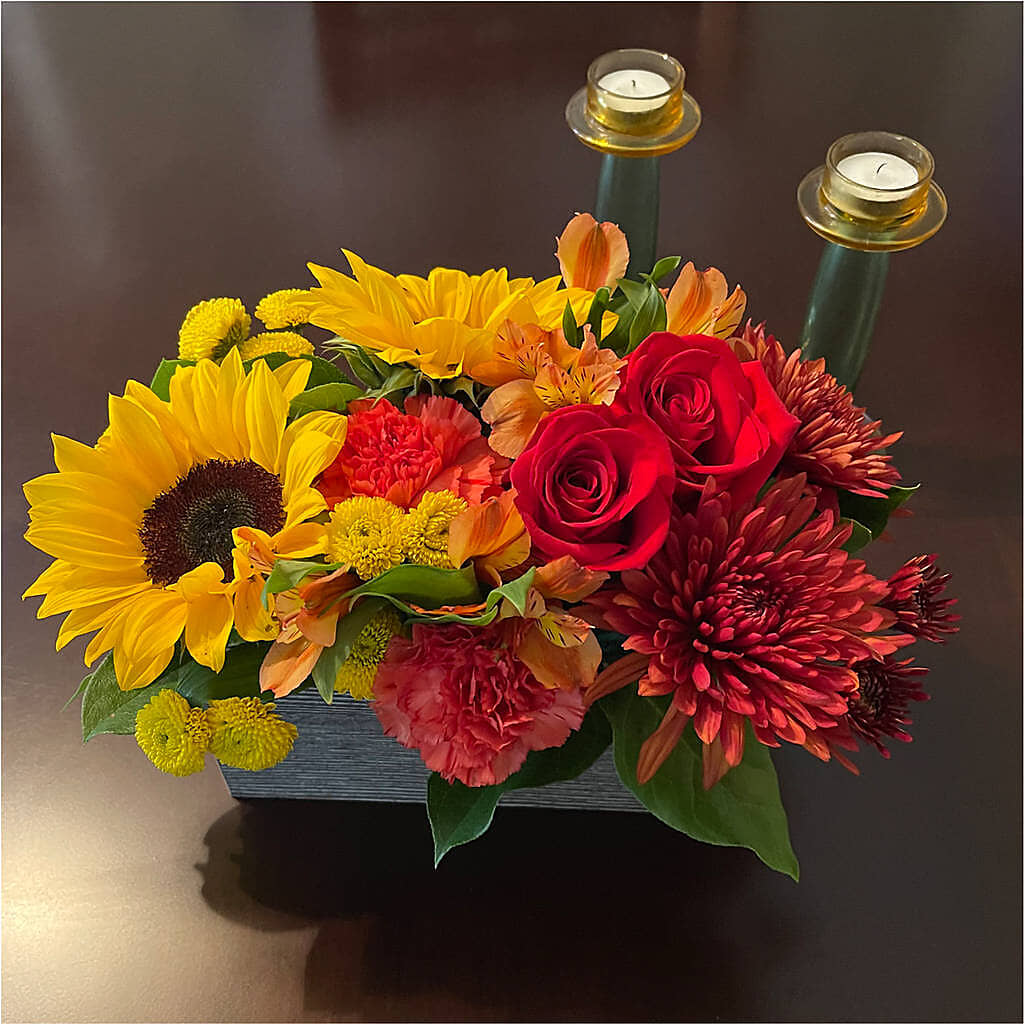 Autumn Orchard Bouquet – Downtown Florist And Tea, Doerun GA