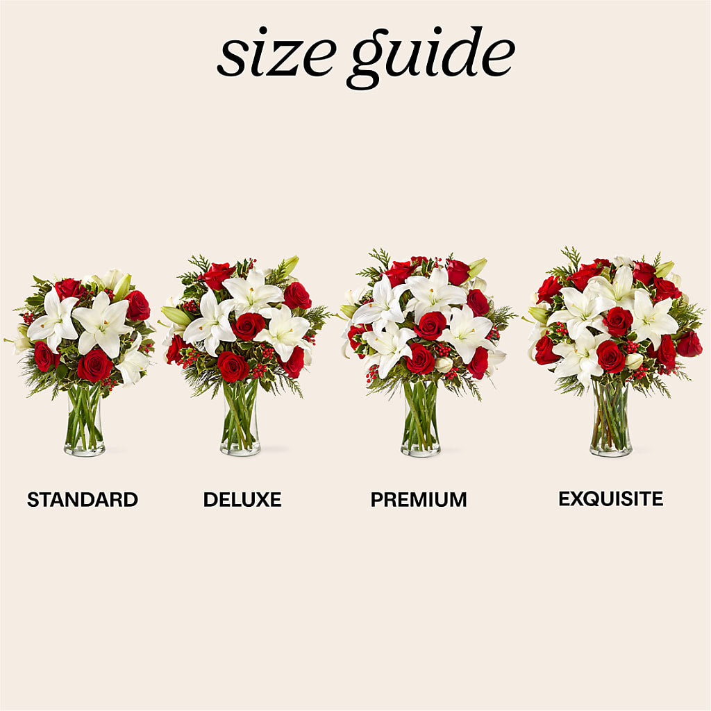 Sparkling Snowflakes Bouquet – Downtown Florist And Tea, Doerun GA