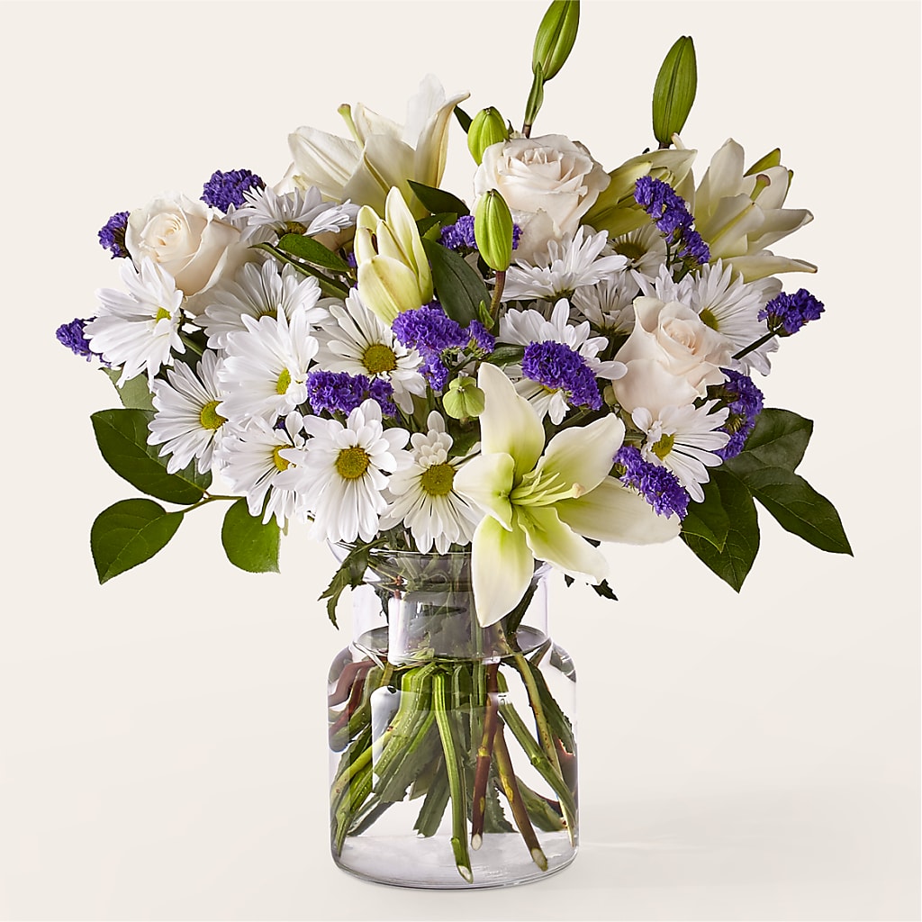 Beyond Blue Bouquet – Downtown Florist And Tea, Doerun GA