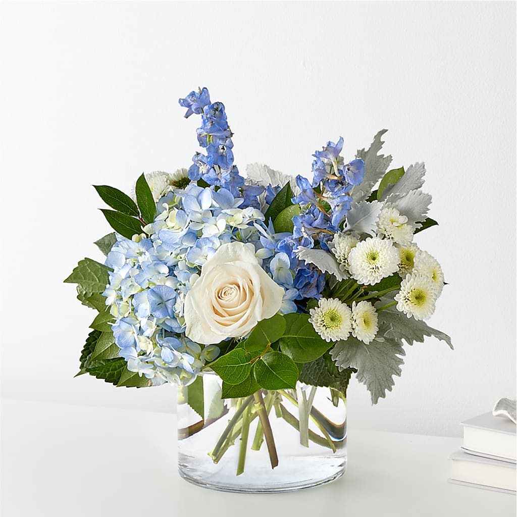 Clear Skies Bouquet – Downtown Florist And Tea, Doerun GA