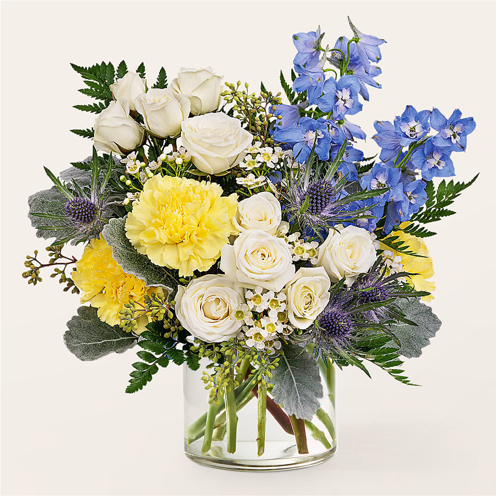 Lemon Sorbet Bouquet – Downtown Florist And Tea, Doerun GA