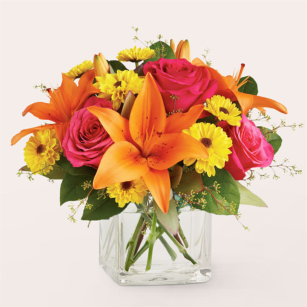Neon Lights Bouquet – Downtown Florist And Tea, Doerun GA