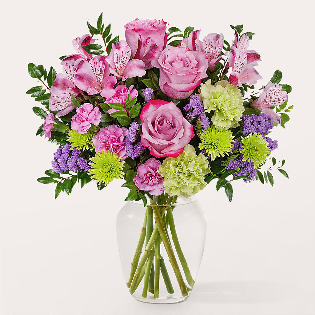Morning Dew Bouquet – Downtown Florist And Tea, Doerun GA