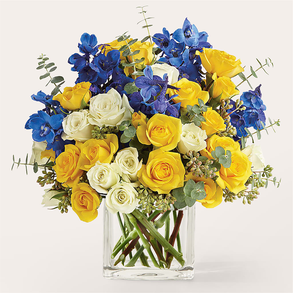 Sparkling Citrine Bouquet – Downtown Florist And Tea, Doerun GA
