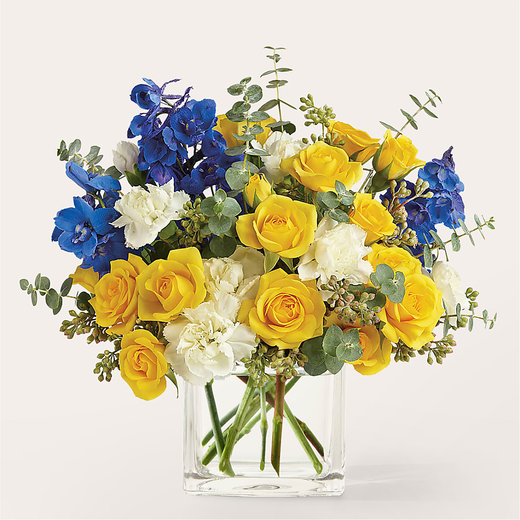 Sparkling Citrine Bouquet – Downtown Florist And Tea, Doerun GA