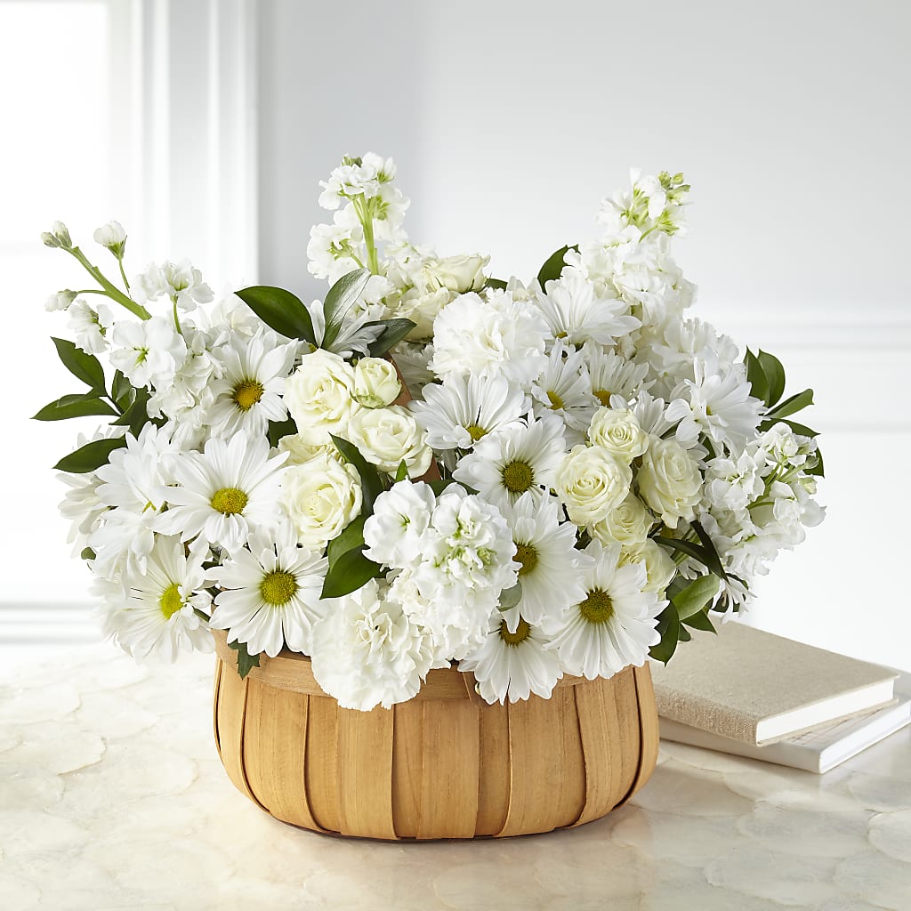 Graceful Garden Basket – Downtown Florist And Tea, Doerun GA