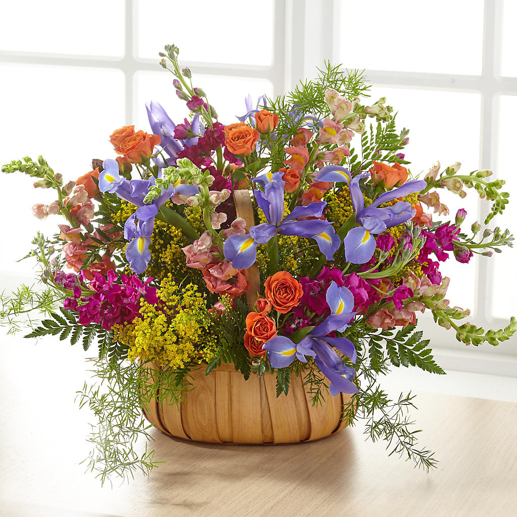 Garden of Life Basket – Downtown Florist And Tea, Doerun GA