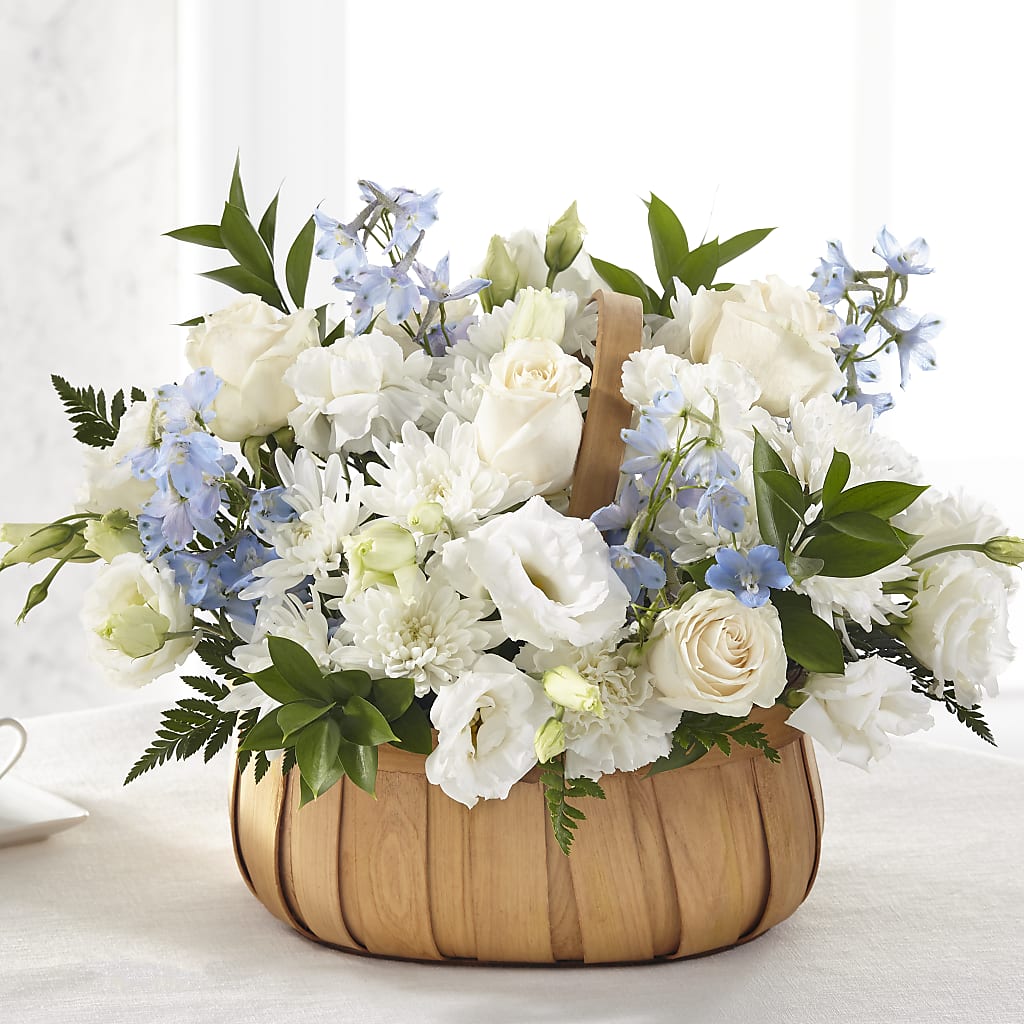 Sincerely Heartfelt Basket – Downtown Florist And Tea, Doerun GA
