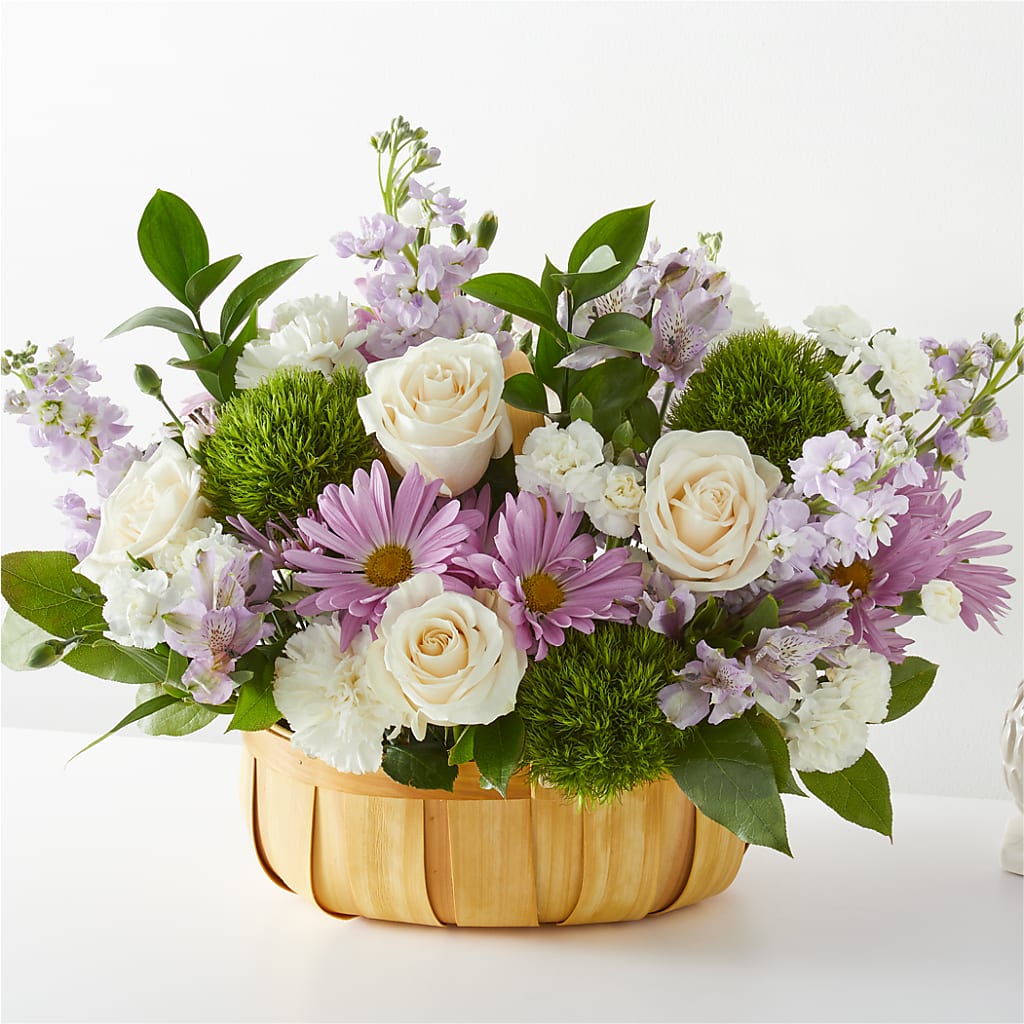 Peace & Love Basket – Downtown Florist And Tea, Doerun GA