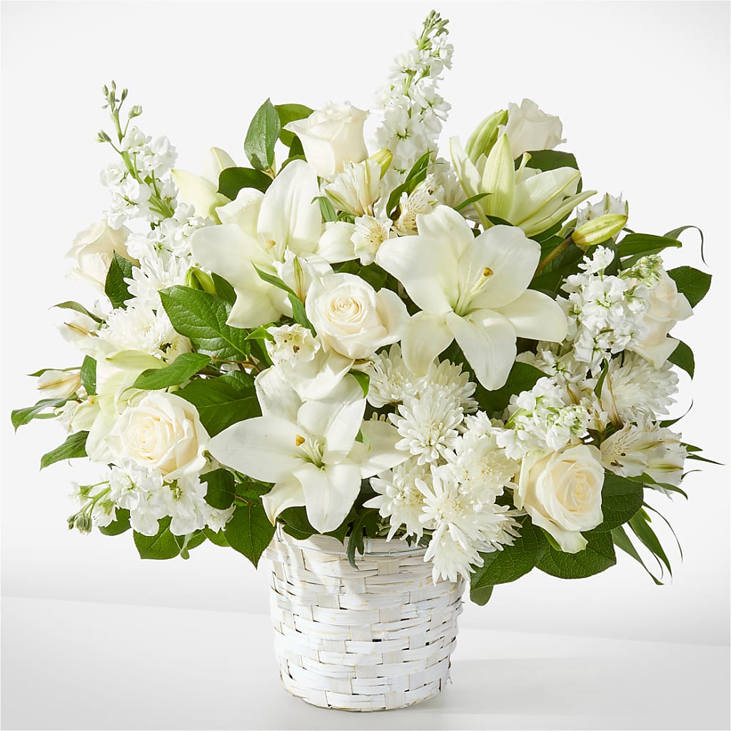Peaceful Reflections Arrangement – Downtown Florist And Tea, Doerun GA