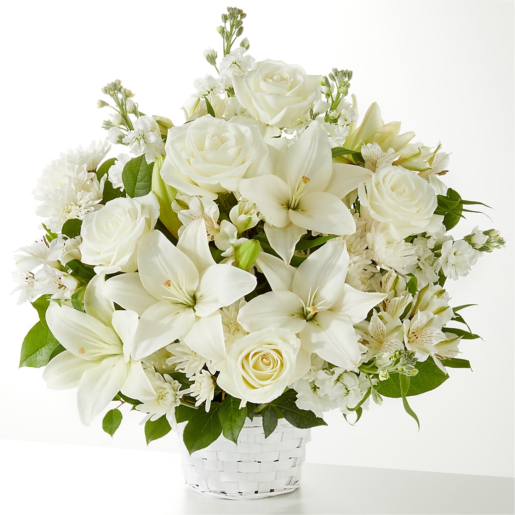Peaceful Reflections Arrangement – Downtown Florist And Tea, Doerun GA
