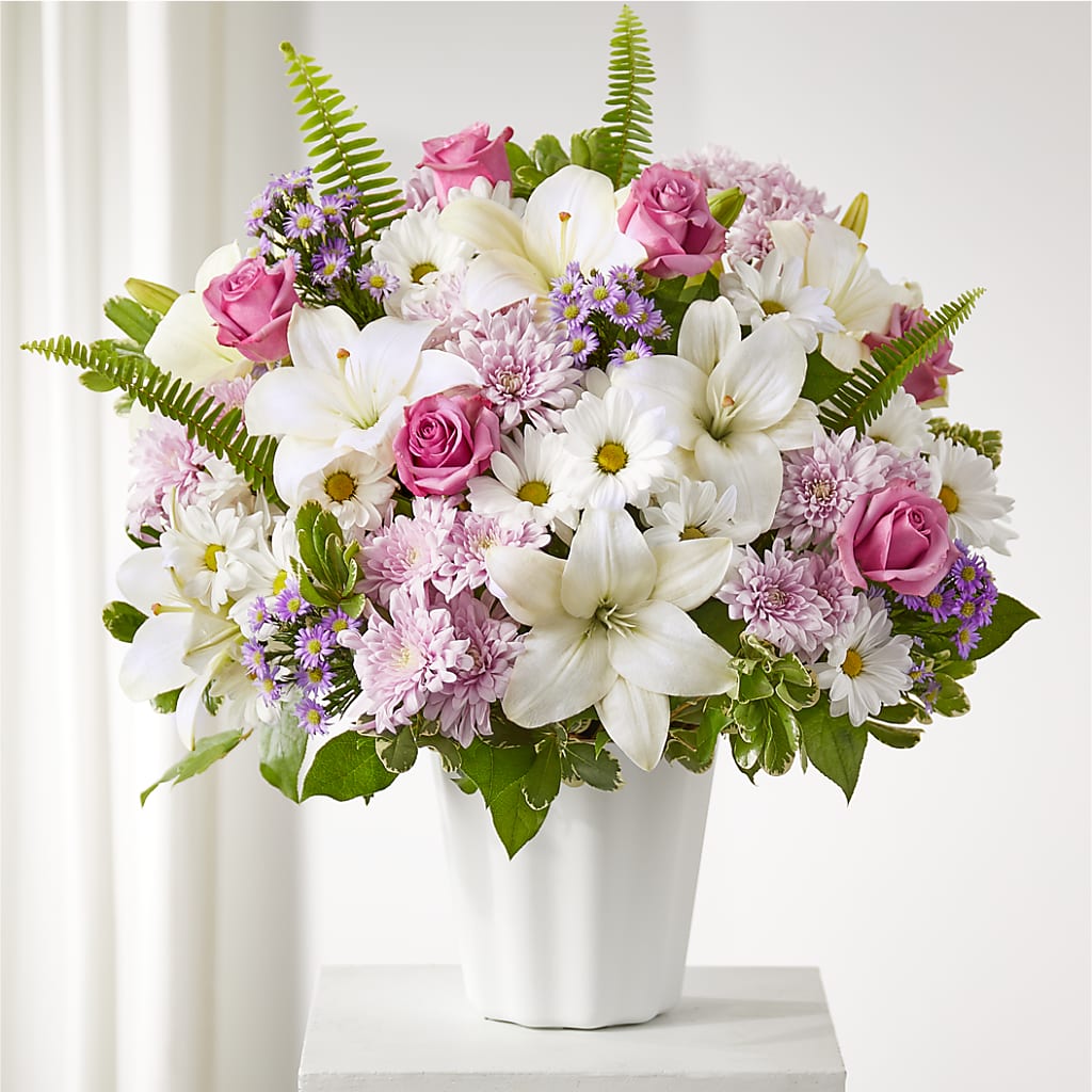 Warmest Thoughts Tabletop Basket – Downtown Florist And Tea, Doerun GA