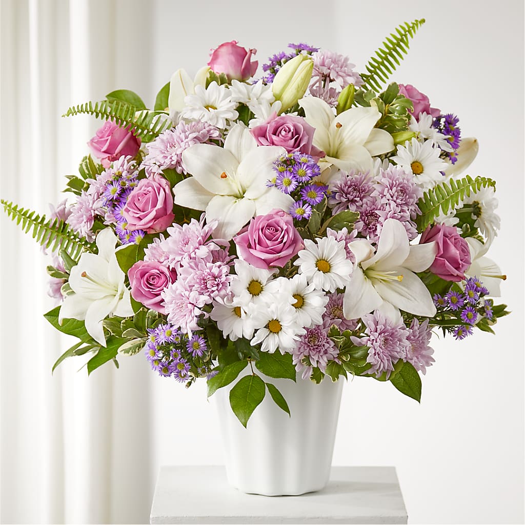 Warmest Thoughts Tabletop Basket – Downtown Florist And Tea, Doerun GA