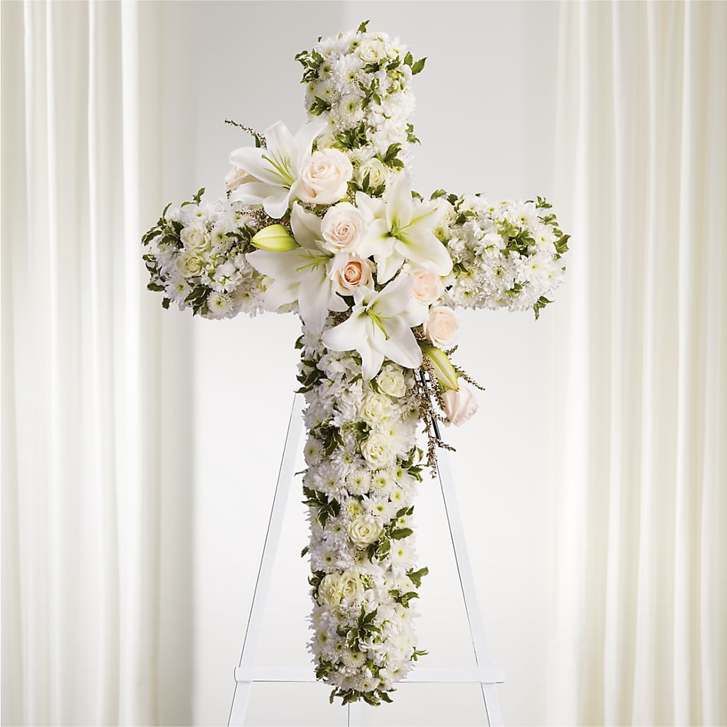 Spiritual Guidance Standing Spray – Downtown Florist And Tea, Doerun GA