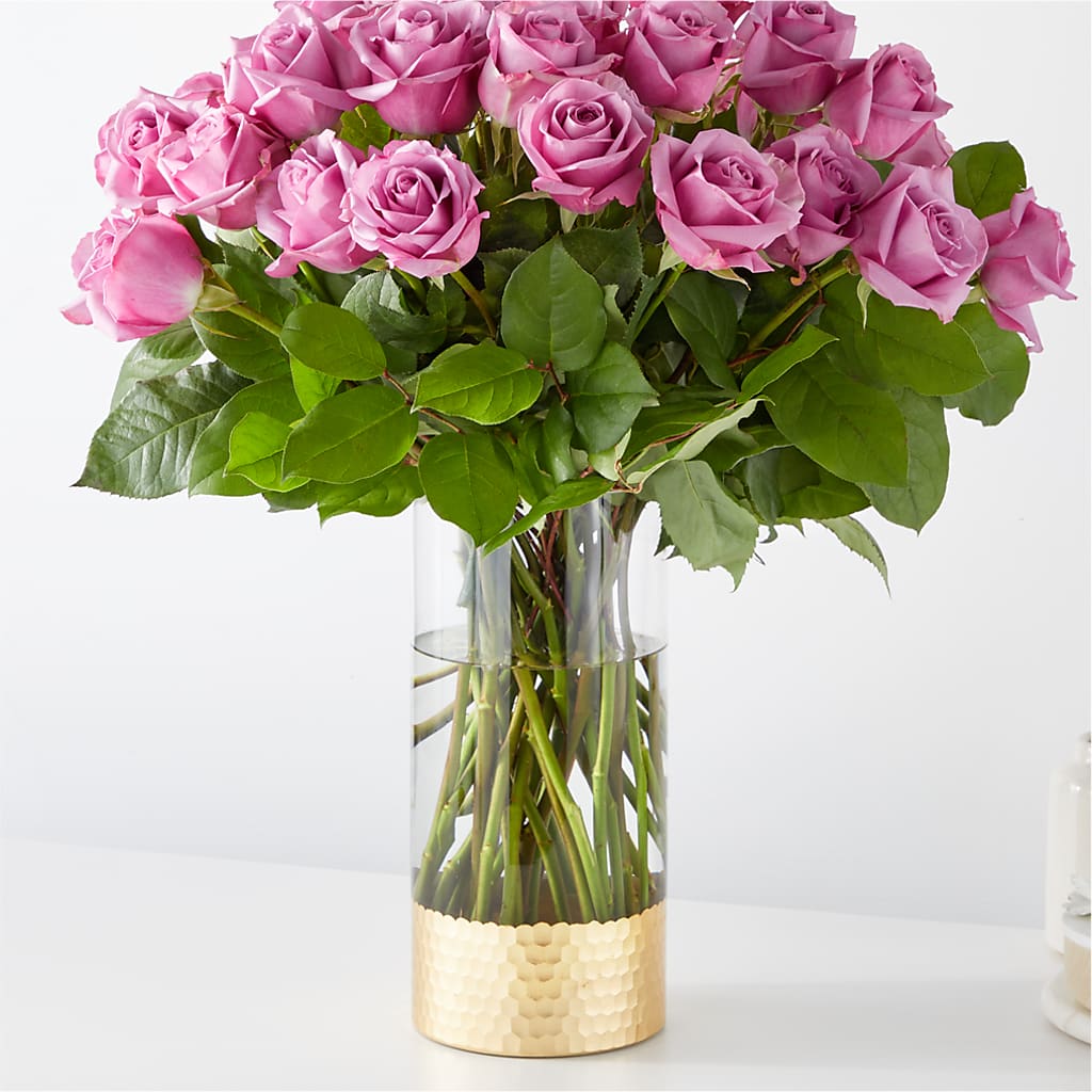Secret Admirer Lavender Rose Bouquet – Downtown Florist And Tea, Doerun GA