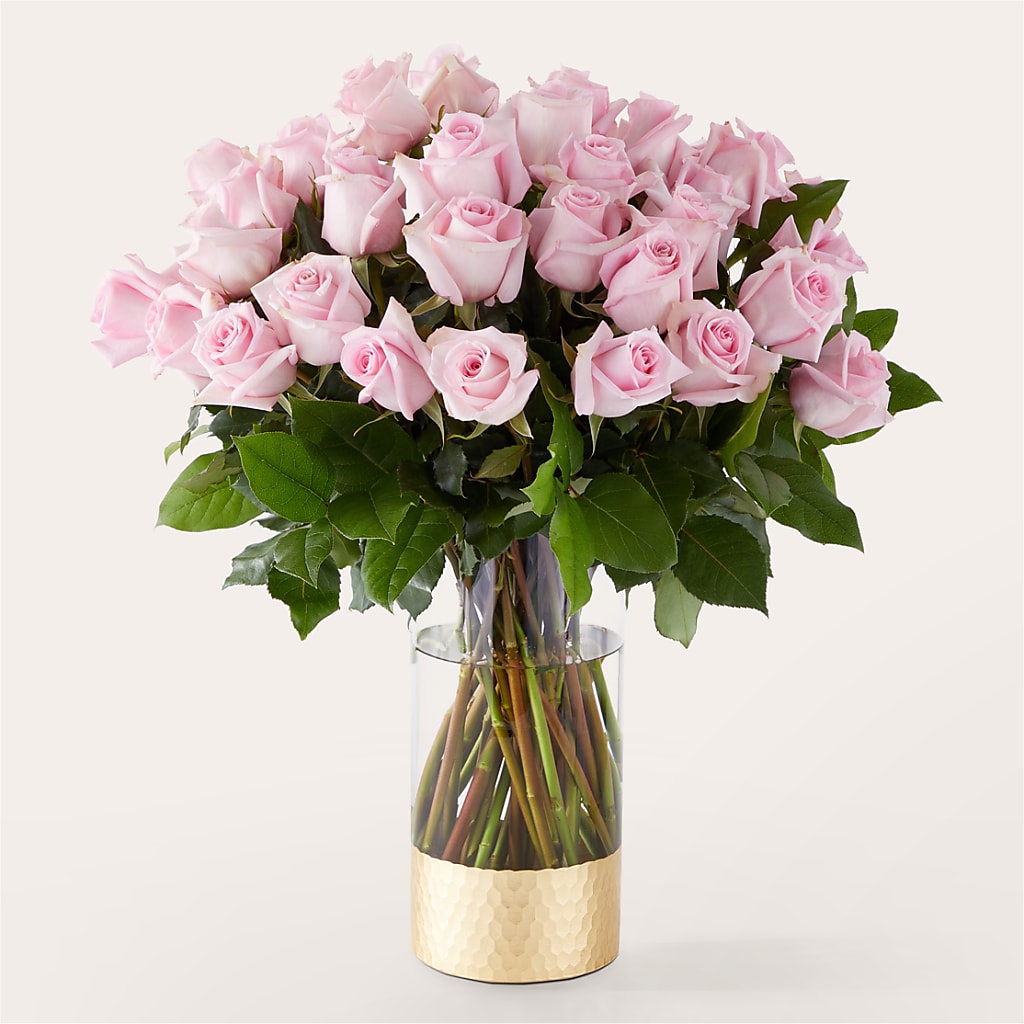 Picture Perfect Pink Rose Bouquet – Downtown Florist And Tea, Doerun GA