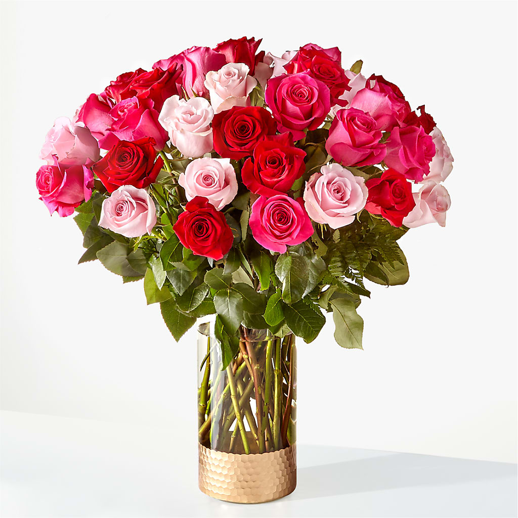 Love Notes Rose Bouquet – Downtown Florist And Tea, Doerun GA