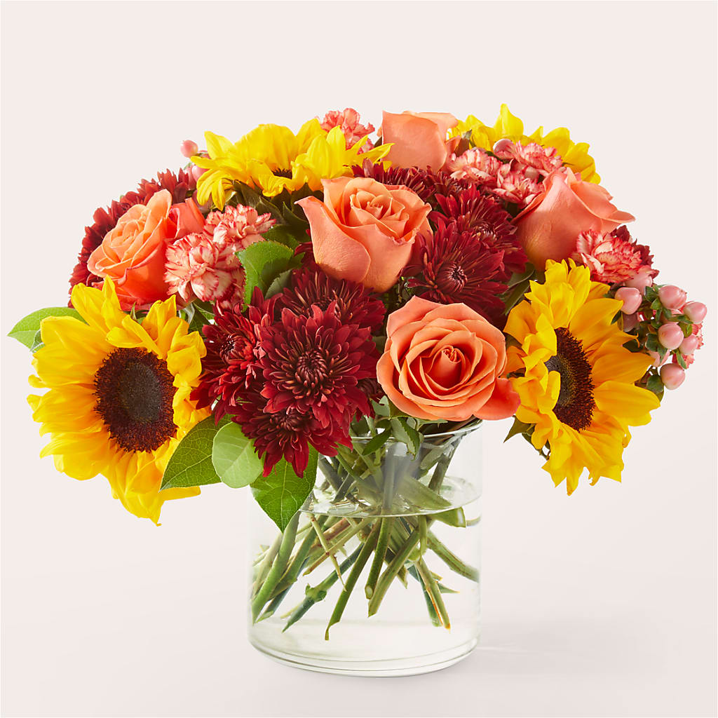September Sunset Bouquet – Downtown Florist And Tea, Doerun GA