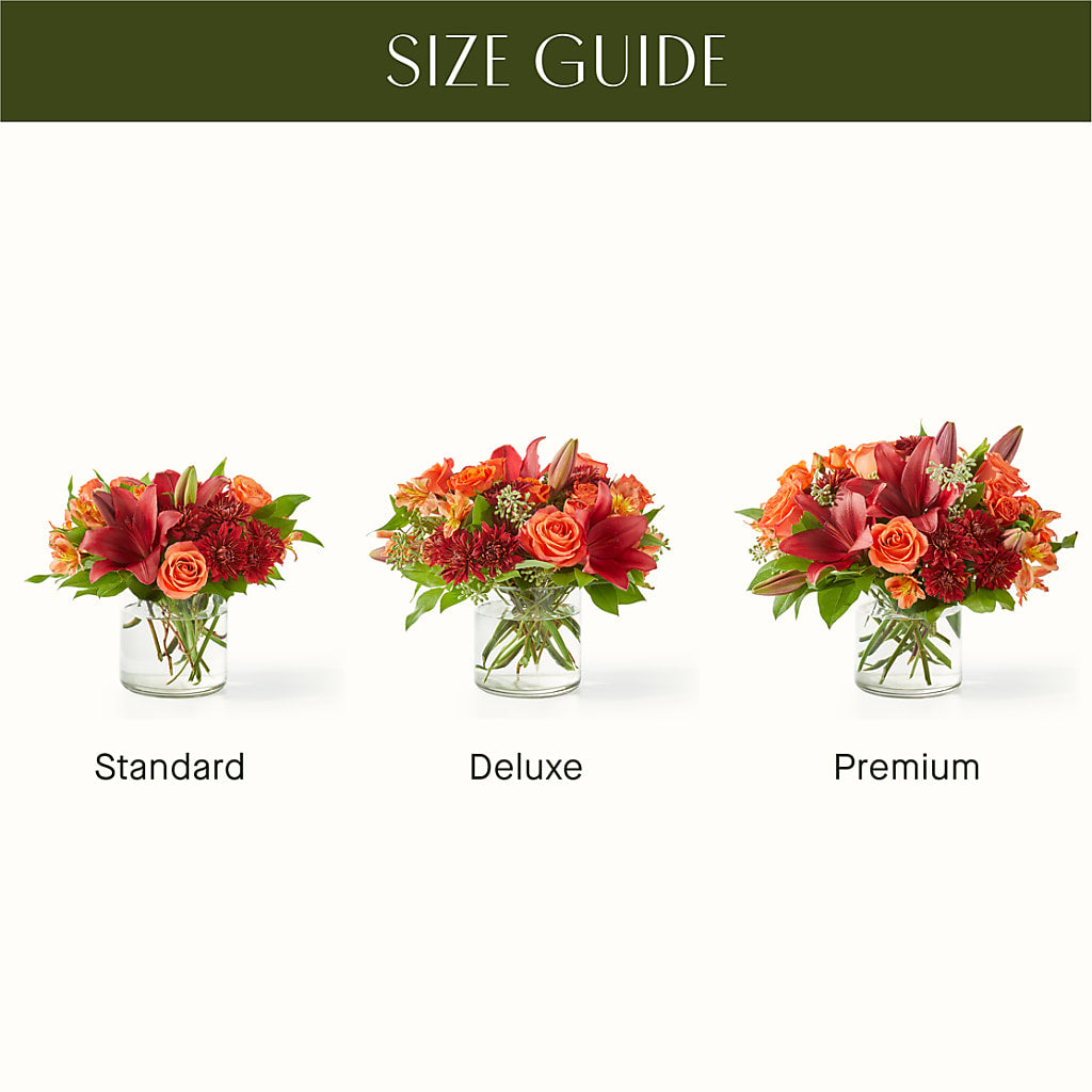 Crimson Leaves Bouquet – Downtown Florist And Tea, Doerun GA