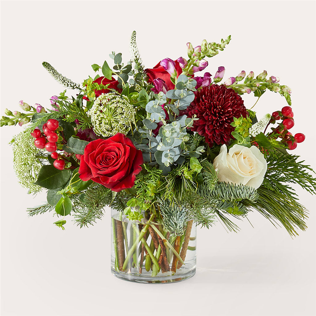 Cranberry Fizz Bouquet – Downtown Florist And Tea, Doerun GA