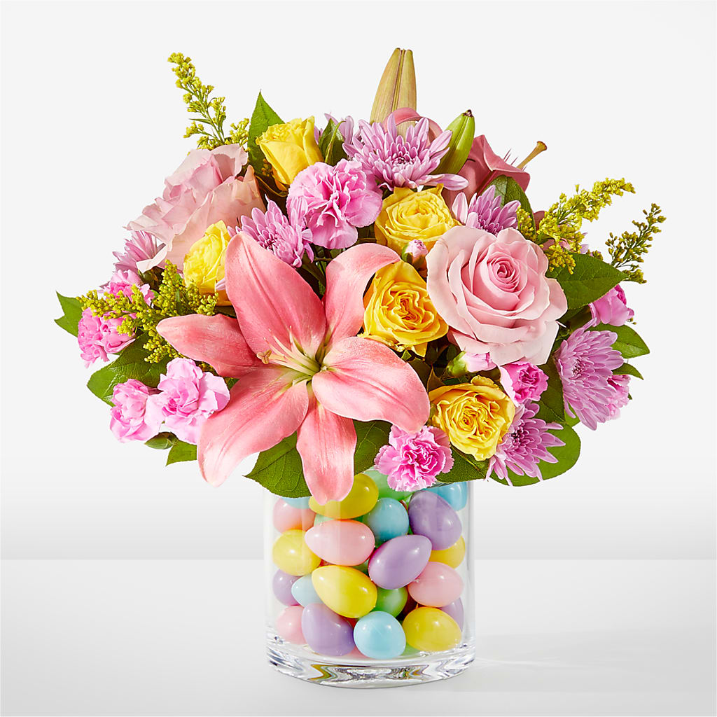 Easter Egg Hunt Bouquet – Downtown Florist And Tea, Doerun GA