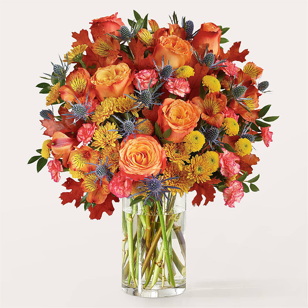 Winds of Autumn Bouquet – Downtown Florist And Tea, Doerun GA