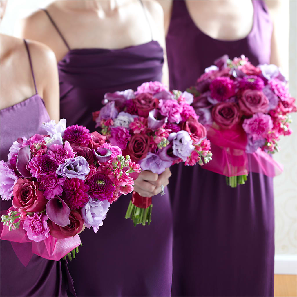 Bridesmaid's Garden Bouquet – Downtown Florist And Tea, Doerun GA