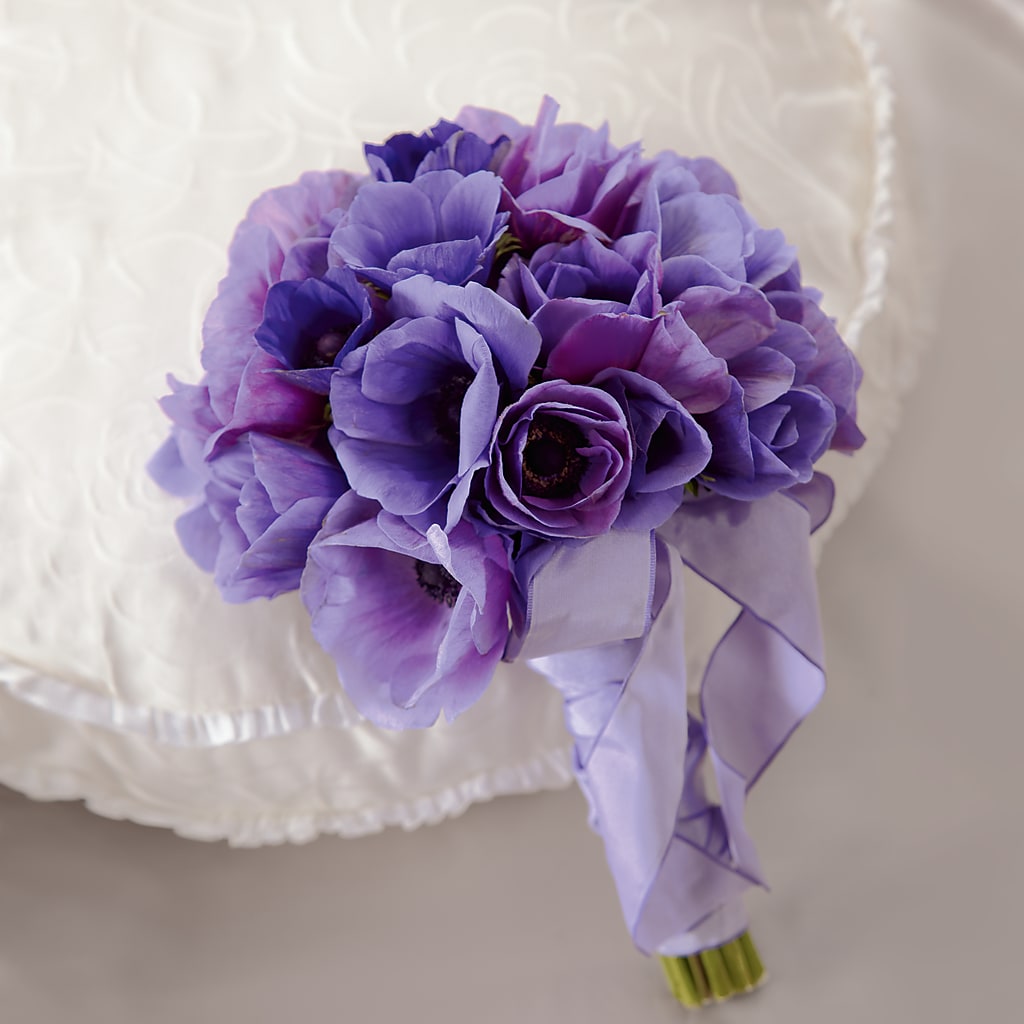 Purple Passion Bouquet – Downtown Florist And Tea, Doerun GA