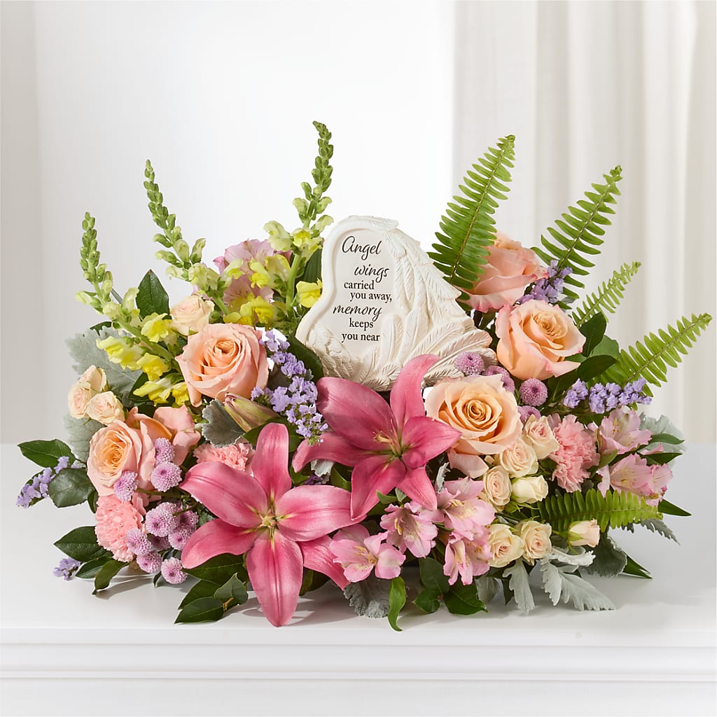 Gentle Light Arrangement –  Downtown Florist And Tea, Doerun GA