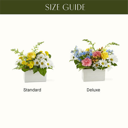 Sun Salutation Box Bouquet –  Downtown Florist And Tea, Doerun GA