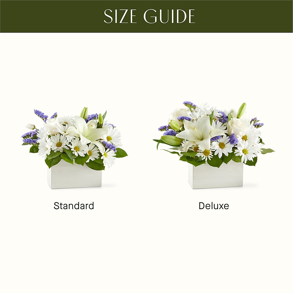 Beyond Blue Box Bouquet –  Downtown Florist And Tea, Doerun GA