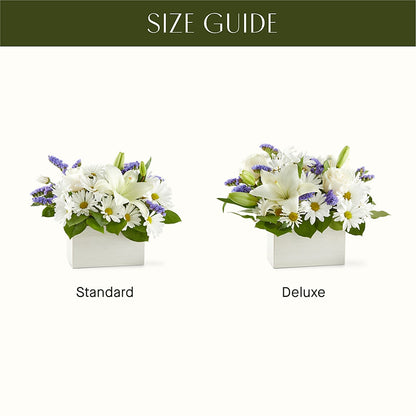 Beyond Blue Box Bouquet –  Downtown Florist And Tea, Doerun GA