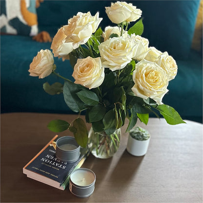 Long Stem Yellow Rose Bouquet –  Downtown Florist And Tea, Doerun GA