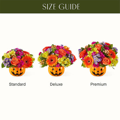 Tricks & Treats Pumpkin –  Downtown Florist And Tea, Doerun GA