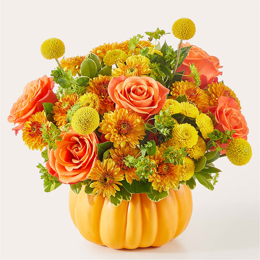 Gourdgeous Pumpkin –  Downtown Florist And Tea, Doerun GA