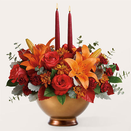 Fruits of Fall Centerpiece –  Downtown Florist And Tea, Doerun GA