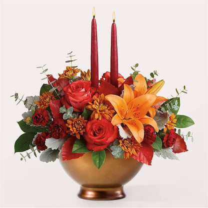 Fruits of Fall Centerpiece –  Downtown Florist And Tea, Doerun GA