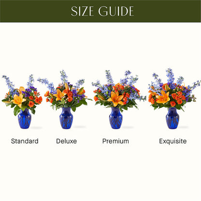 Radiant Citrus Bouquet –  Downtown Florist And Tea, Doerun GA
