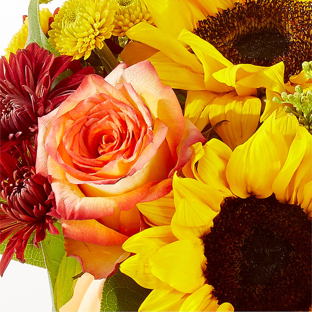 Golden Gourd Pumpkin Bouquet –  Downtown Florist And Tea, Doerun GA