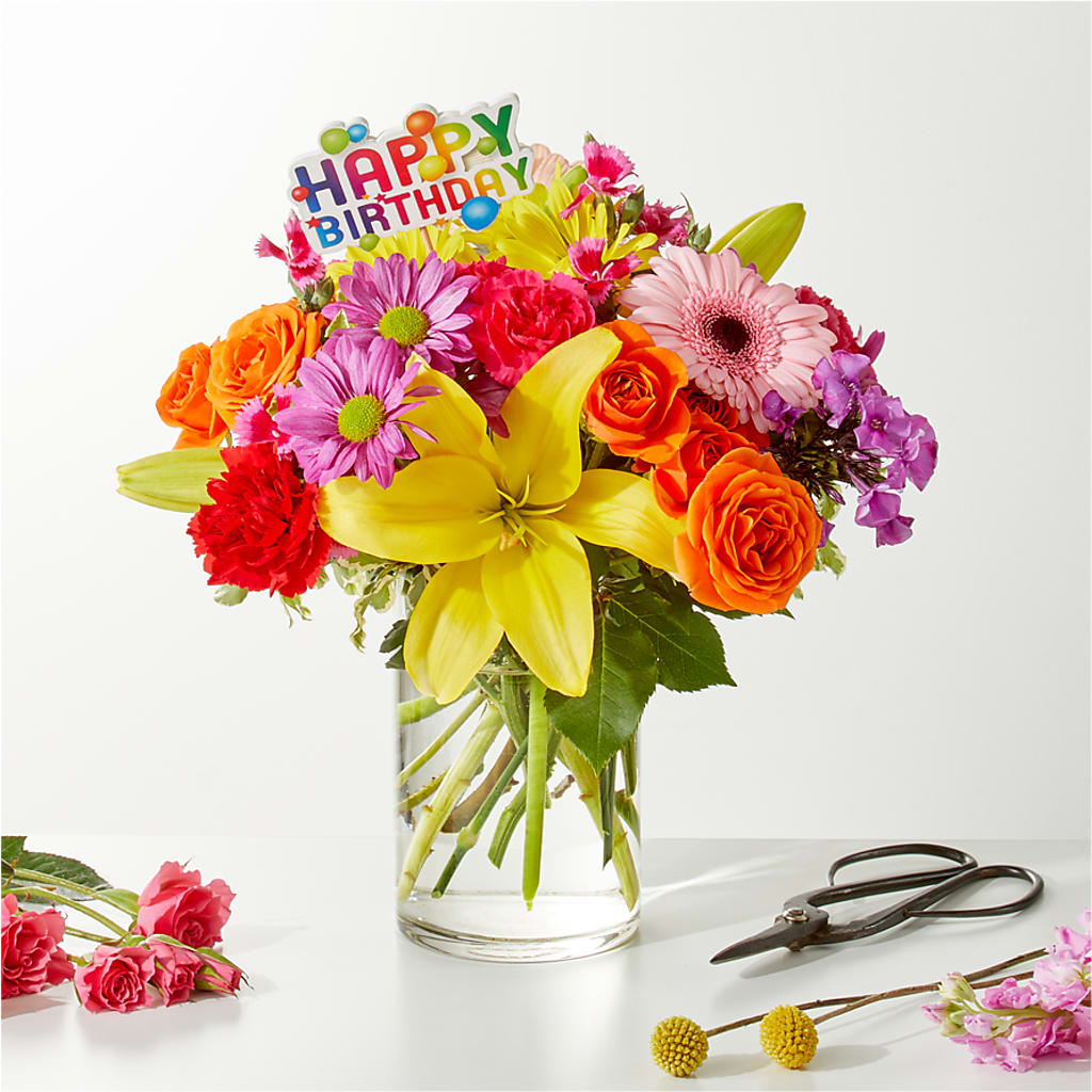 Cue the Confetti - A Florist Original –  Downtown Florist And Tea, Doerun GA