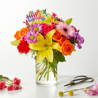 Cue the Confetti - A Florist Original –  Downtown Florist And Tea, Doerun GA