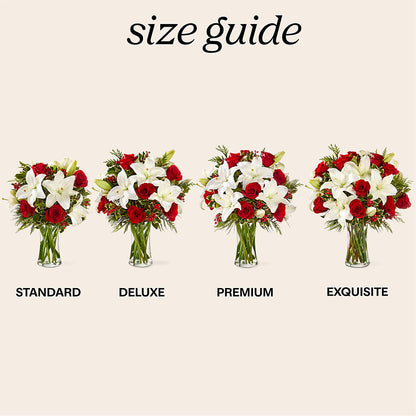 Sparkling Snowflakes Bouquet –  Downtown Florist And Tea, Doerun GA