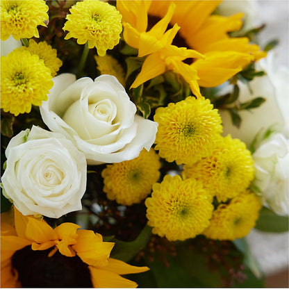 Luminous Morning Bouquet –  Downtown Florist And Tea, Doerun GA