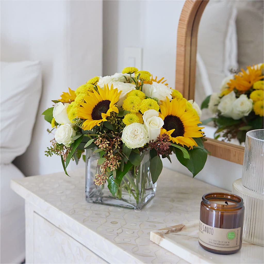 Luminous Morning Bouquet –  Downtown Florist And Tea, Doerun GA